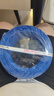 德力西（DELIXI）电线电缆ZC-BV4平方阻燃单芯单股家用铜芯电线 100米蓝色零线  实拍图