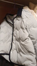 百图betu女装秋冬新款羽绒服撞色灯芯绒小香风羽绒外套女2309T13 蓝色 M 实拍图