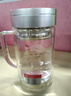 富光健牌双层玻璃杯支持团购定制茶杯办公杯带把 大容量男女水杯子 实拍图