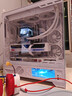 瓦尔基里（VALKYRIE）VK03 WHITE 白色 ATX 游戏电脑台式机箱 支持360水冷 6.2吋触摸屏 270°海景房 实拍图