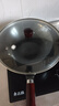 九阳（Joyoung）炒锅铁锅无涂层精铁锅炒菜锅炉灶通用32cm带盖CF32-C121 实拍图