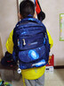 智多宝新款书包小学生男孩大容量1-3-4-6年级男童减压减负儿童双肩背包 大号星空蓝+（笔盒+手表+挂饰） 实拍图