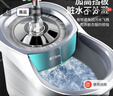 百家好世旋转拖把4头家用拖地桶干湿两用懒人拖把免手洗吸水墩布桶 实拍图