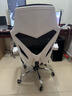 黑白调P4 Pro人体工学电脑椅子办公椅可躺午休椅电竞椅久坐舒适老板椅 霜白(2D腰托+155°带脚托可躺） 实拍图