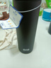 哈尔斯保温杯316不锈钢男女士车载外出便携式商务水杯子年会礼品黑450ml 实拍图