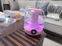 aiyouwei【3L大雾量】新款加湿器家用静音卧室小型空气香薰精油脸部补水喷雾专用桌面室内办公室生日女生 【樱花粉】大雾量双喷智能数显多模式夜灯 实拍图