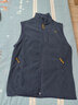 迪卡侬男士秋冬马甲MH120户外保暖摇粒绒拉链背心藏青色S 4421910 实拍图