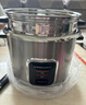 荣事达（Royalstar）电饭煲电饭锅4-5人0涂层老式米饭锅一键柴火饭保温防焦盘微压304不锈钢内胆蒸笼大容量5升RZ-Y50G 实拍图
