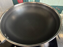 九阳（Joyoung）炒锅304不锈钢蜂窝不粘炒锅炒菜锅平底煎锅家用不挑炉灶30cm 实拍图