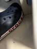 卡骆驰（CROCS）贝雅卡骆班洞洞鞋|205089 深蓝/辣椒红-4CC   41 /42(260mm)   实拍图