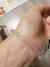 周大生荔枝冻白玉髓手镯女细条年轻款玉镯子叮当镯送女友礼物 实拍图