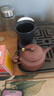 京东京造 宜兴紫砂壶 手工茶壶【原矿紫泥】煮泡茶具 德钟壶238ml礼盒装 实拍图