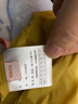 鸭鸭（YAYA）佟丽娅同款秋冬轻薄羽绒服女冬装短款鸭绒轻型薄款女士保暖外套K 黄色 2XL (175) 实拍图