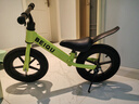 贝趣儿童平衡车1-3-6-12岁宝宝滑步车无脚踏小孩自行车男孩两轮滑行车 【升级充气轮】 12寸 亮绿 ＋骑行大礼包 2-5岁幼儿女孩圣诞节新年礼物 实拍图