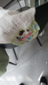 洁丽雅（Grace）吸汗巾婴儿隔汗巾4层纯棉儿童0-3-6-8岁宝宝幼儿园背巾5条 大 实拍图
