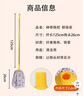 妙洁长杆拖把墩布自拧水拖把拖布棉线传统老式拖把水泥大理石地面圆拖 无纺布拖把1杆2头 实拍图