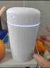 Hulker 【10W+销量加湿器】加湿器 卧室迷你家用办公室桌面车载低噪上加水小型usb空气加湿器 【绿色】升级双喷/澎湃出雾/600ml大容量 实拍图