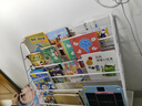 汤能优品移动书架绘本架铁艺置物架书本玩具架简易落地书柜卧室收纳架子 【活动款】90CM-5层书架+3白盒 实拍图