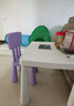 宜家（IKEA）MAMMUT玛莫特儿童桌学习绘画小桌子学生家用幼儿园餐桌 白色儿童桌77x55cm 实拍图