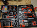绿林（GREENER）家用工具箱套装 五金手动家庭电工木工电讯维修工具套装 全能套装 实拍图