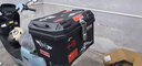 【工厂直销】电动车摩托车尾箱后备箱加厚大容量配件后尾箱车尾箱 碎贴/内衬47L中国心+减震座 实拍图