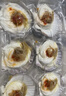 獐子岛 冷冻蒜蓉粉丝扇贝400g 12只 虾夷扇贝 烧烤食材 海鲜 生鲜 实拍图