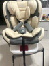 Heekin德国 儿童安全座椅汽车用0-4-12岁婴儿宝宝360度旋转ISOFIX硬接口 尊享灰(遮阳棚+上拉带+侧保护) 实拍图