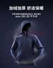 迪卡侬（DECATHLON）秋户外保暖厚款摇粒绒抓绒衣男加绒开衫夹克冲锋衣内胆 砚青色 M 实拍图