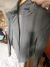 雅戈尔（YOUNGOR）棉服男立领设计棉褛锦纶氨纶面料手感柔软有筋骨弹力舒适 灰色 2XL 185/104A 实拍图