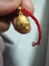 老庙黄金足金十二生肖吊坠项链本命年龙年生肖龙转运珠送男友女友定价 生肖蛇 约：1.2g 实拍图