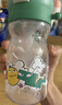 babycare儿童水杯吸管杯大宝宝喷雾降温幼儿园防摔水壶500ml上学专用 实拍图