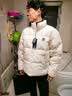 MLB羽绒服男女同款情侣款防泼水生日礼物3ADJB2056-50CRD-M 实拍图