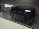 美的（Midea）微波炉20L大容量平板易清洁内胆智能菜单高效速热  一键解冻杀菌除味宝宝菜单国家补贴 M22J 实拍图