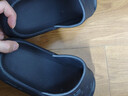 蕉内301H拖鞋男女士浴室洗澡防滑踩屎感情侣家居凉拖鞋抗菌防臭可外穿 【厚底版】黑色 41-42 实拍图