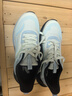 安踏风速丨跑步鞋男冬季轻便减震男士休闲鞋运动鞋子男舒适通勤跑鞋男 【毒刺】象牙白/幻景蓝-4 42.5 (男) 实拍图