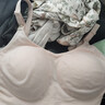 全棉时代哺乳文胸聚拢无痕不下垂孕妇内衣哺乳内衣薄款透气哺乳文胸 【新升级 软支撑】贝壳杏粉 L/C80(也适用于B80,D80) 实拍图