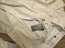 罗蒙（ROMON）【桑蚕丝免烫】长袖衬衫男士白衬衫修身衬衣商务职业男装白色40 实拍图