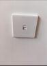 罗格朗（LEGRAND）开关插座 简悦系列陶瓷白色 86型墙壁插座 一位六类电脑网络插座 实拍图