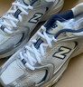 NEW BALANCE NB530官方老爹鞋男鞋女鞋情侣复古秋冬透气网面百搭运动休闲鞋 米白/金属银MR530KA 建议拍小半码 41.5 (脚长26cm尺码详询客服) 实拍图