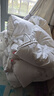 LOVO罗莱A类 95%昆仑白鹅绒羽绒被 冬被 1000g填充200*230cm 白色 实拍图