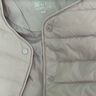 雪中飞经典新款基础舒适轻薄羽绒便捷短款保暖羽绒小马甲轻盈便携舒适 静谧灰|8210-女 M 165/88A 实拍图