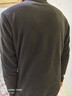 探拓（TECTOP）抓绒衣 户外加厚保暖男抓绒衣纯色立领半开衫柔软舒适抓绒衣 MZRY033 男款黑色 S 实拍图