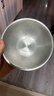打蛋器专用打蛋碗不锈钢打蛋碗沙拉碗打蛋器必备打蛋碗不锈钢厨房烘焙必备 18cm【700ml】 实拍图