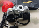 得力（deli）双30缸车载充气泵汽车小米su7可用数显打气泵轮胎胎压检测充气宝 实拍图