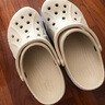卡骆驰（CROCS）洞洞鞋贝雅卡骆班轻便耐磨一脚蹬休闲鞋|205089 冬日白/彩色-1LI 40 (250mm) 实拍图