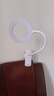 雷士（NVC） LED充电台灯宿舍学生学习USB台灯床头地摊灯夜市灯调光 【充插款圆环】5瓦 可夹可立 实拍图