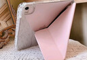 【追剧必备】2025新款ipadair7保护壳透明11代保护套5Pro带笔槽3Y苹果平板防弯摔全包轻薄亚克力 【浮光粉】Y型三角结构/稳固支撑/带笔槽 iPad5/iPad6（9.7英寸） 实拍图