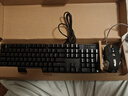 蝰蛇 KM600 机械键盘鼠标套装电竞青轴台式机网吧电脑办公笔记本USB有线通用发光游戏外设绝地求生 KM600 黑色 青轴 【键鼠套装】 实拍图