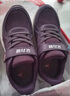 足力健老人鞋中老年春秋季健步轻便软底送妈妈休闲散步鞋2431369J 紫-女  39 实拍图