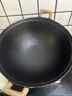 夏老大章丘生铁锅双耳锅铸铁炒锅无涂层老式传统不易粘炒锅圆底炒菜锅32 实拍图